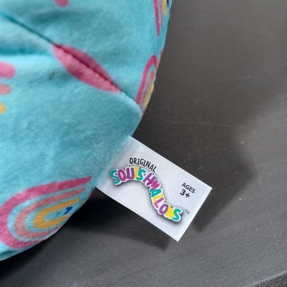 •Squishmallow Jaime Rainbow Tie Dye Pegasus Unicorn in Pajamas 8” Plush Toy - Picture 7 of 12